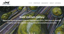 Desktop Screenshot of natemcclain.com